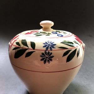 Titian Ware Alcazar Adams VINTAGE Covered Canister